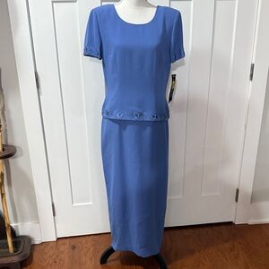 Donna Morgan Periwinkle Skirt Set